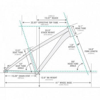 Vélo de montagne Verde Vertex DJ26 Gris - Cadre en aluminium CNC 22,25'' - 3