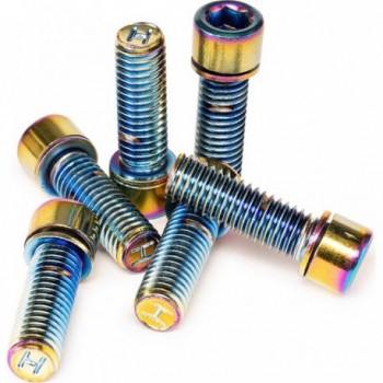 Salt Solid Oilslick Stem Screws Set M8x25mm - Pack of 6 - 1