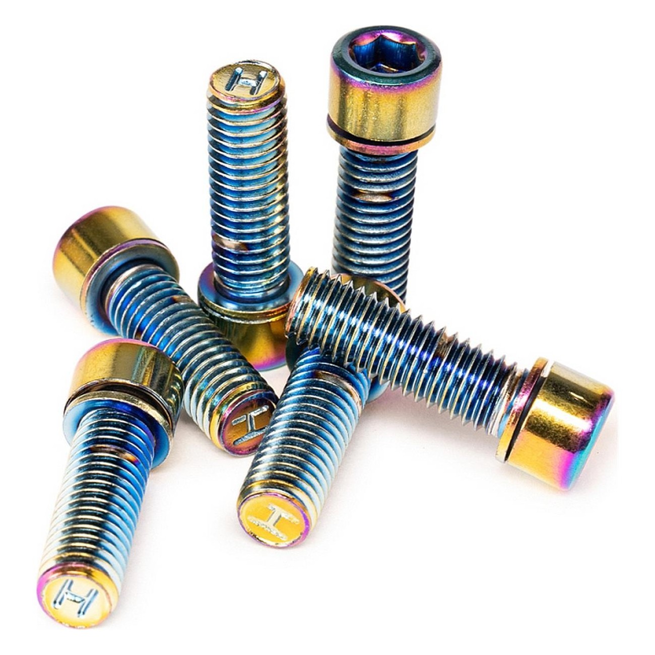 Salt Solid Oilslick Stem Screws Set M8x25mm - Pack of 6 - 1