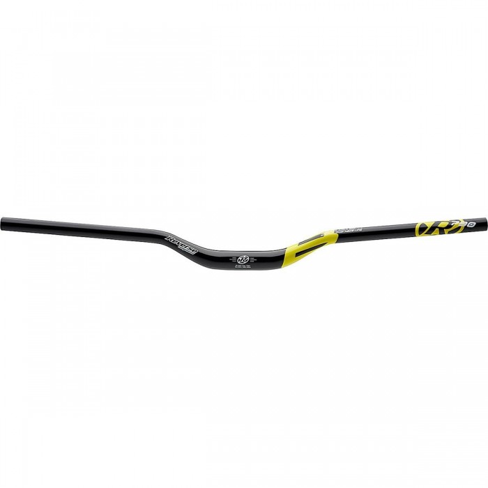 Reverse Handlebar 790mm ø31.8mm with 35mm Rise - Black/Yellow for Enduro - 1