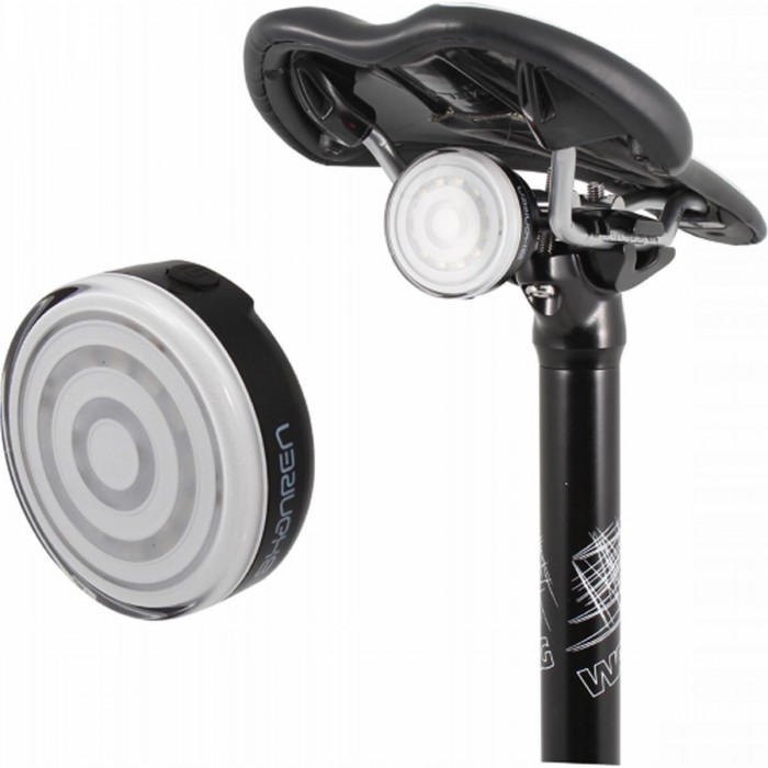 Luz Trasera Smart Razor Pro para Bicicleta con Sensor de Frenado y Soporte Garmin - 1