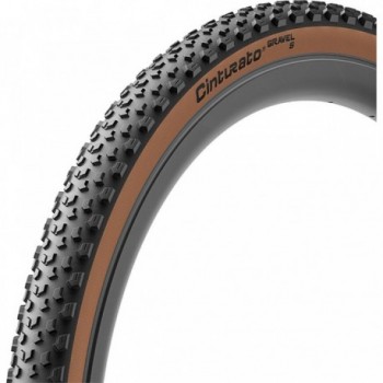 Neumático Cinturato Gravel S 650Bx50 Negro Marrón Classic Techwall - 1