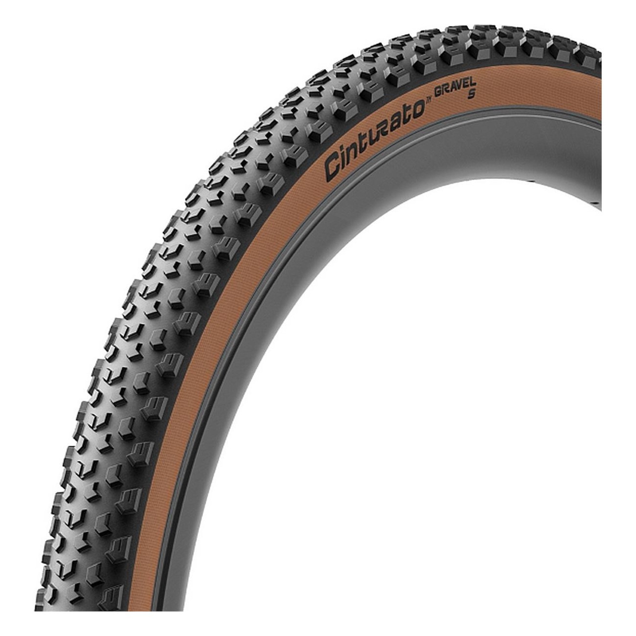 Neumático Cinturato Gravel S 650Bx50 Negro Marrón Classic Techwall - 1