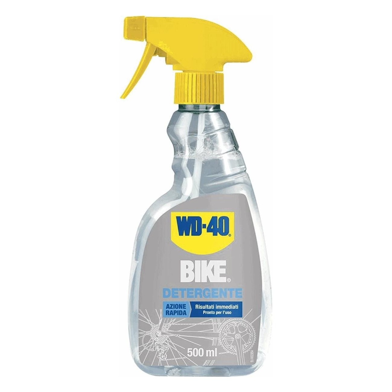 WD-40 BIKE Degreaser 500ml for Bicycles - Effective Cleaning for Frames, Pedals, Wheels - 1