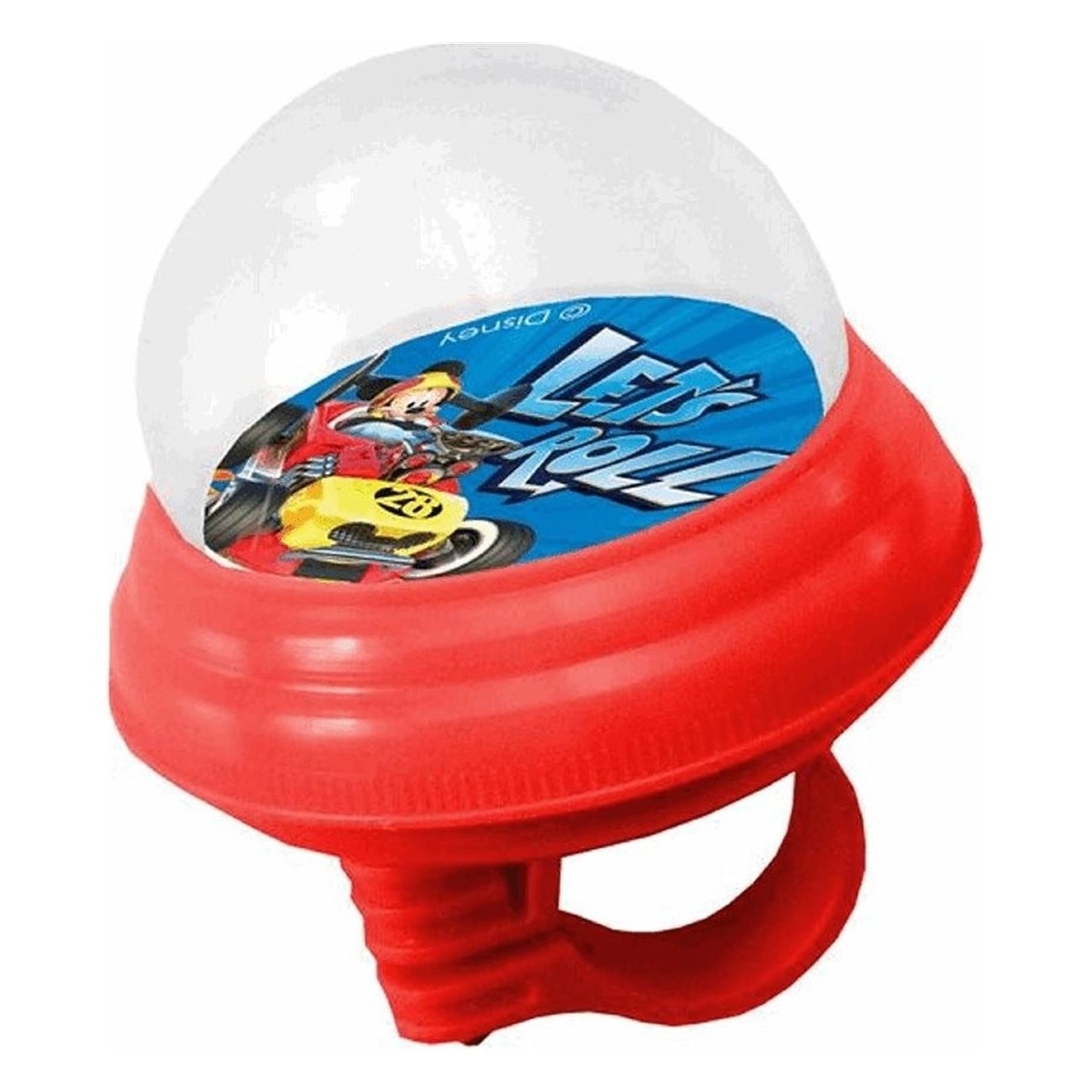 Disney Squeezy Bell with Mickey Mouse for Bicycle - Clear Sound and Design - 1