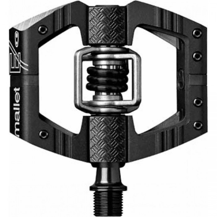 Crankbrothers Mallet E Black Pedals for Enduro, Downhill, All Mountain - 1