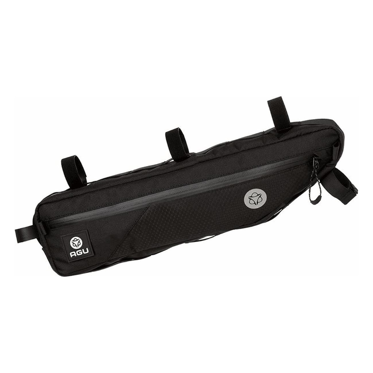 Bolsa Venture Bikepacking 4L Negra para Marco Mediano - 49x12x6 cm - 1