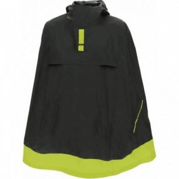 Airborne Green Rain Poncho for Bicycle - Size S-M, Ergonomic & Compact - 1