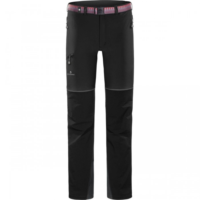 Pantalones Hombre Monviso Negros Talla 52 para Trail, Trekking y Alpinismo - 1