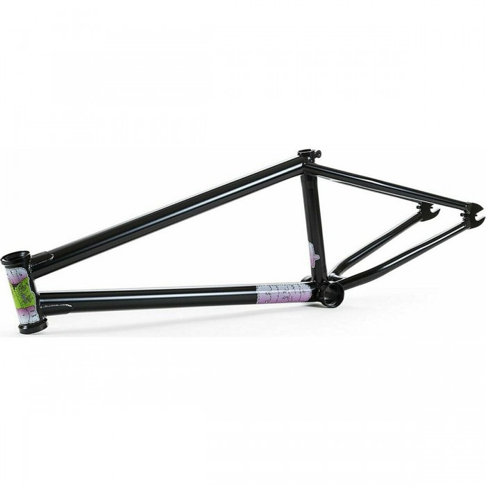 Ty Morrow V4 Remo BMX Frame - 21' Black, CrMo 4130, Advanced Design - 1