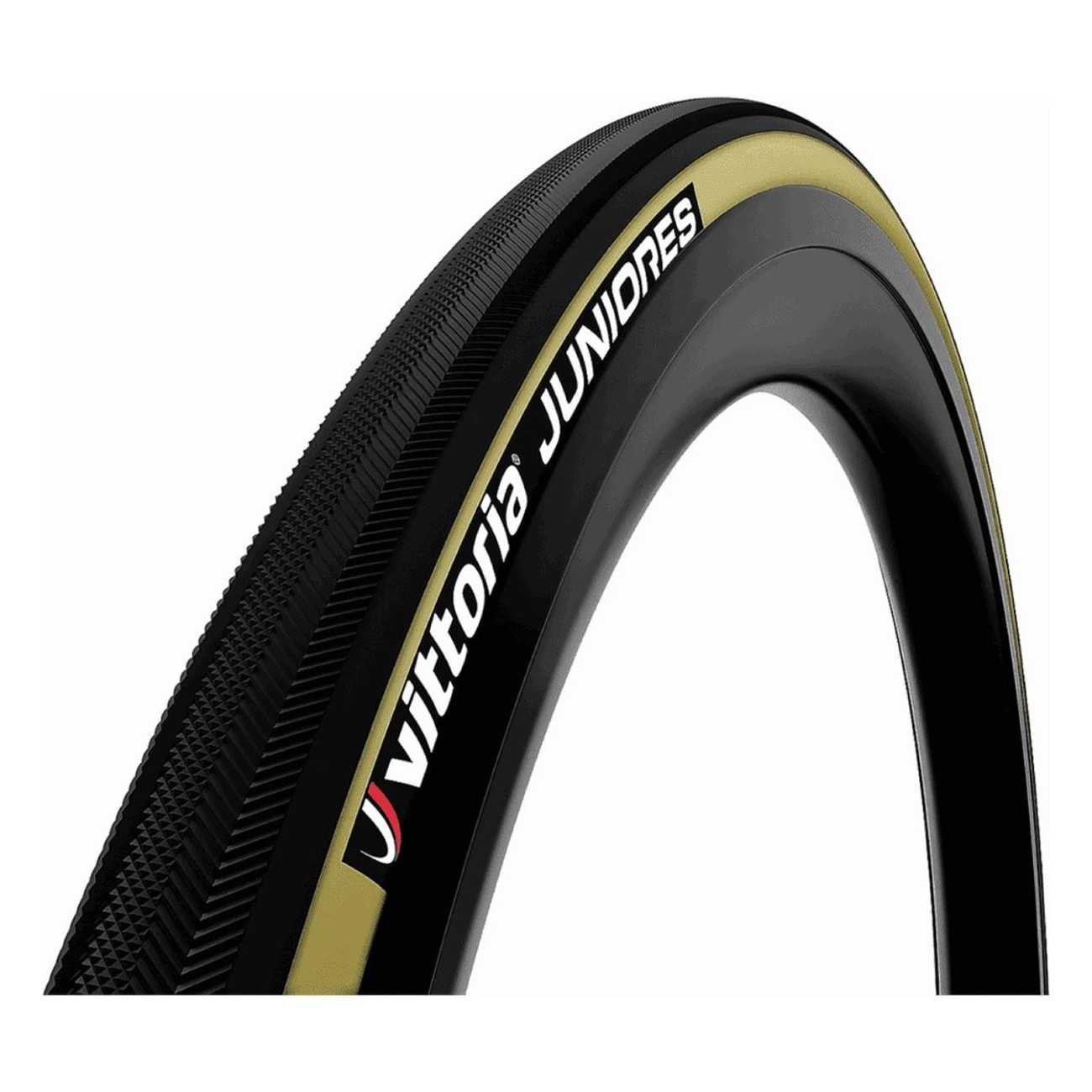 Tubular Vittoria Juniores Negro 22' para Ciclismo - 240g, Alto Rendimiento - 1