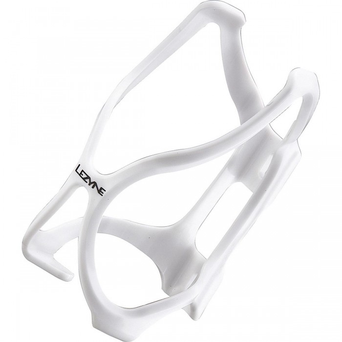 Portaborraccia Lezyne Flow Cage Matrix Bianco - Robusto e Leggero per Ciclisti - 1 - Portaborraccia - 4712805976522