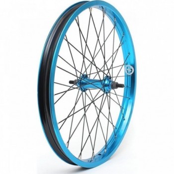 Salt Everest 20' Front Wheel Blue with 3/8' Male Axle, 36H, Sealed Bearing - 1