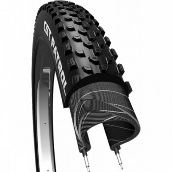 29x2.60 Patrol C1846 TL Ready Folding MTB Tire Black with Aggressive Tread - 1