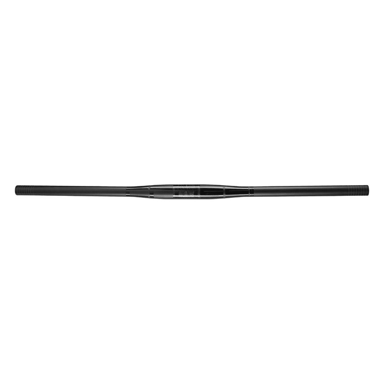 Guidon VTT en Carbone DEDA 31,7x750mm Bar Plat UD Polish sur Noir - 1