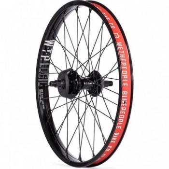 Ruota Posteriore Ibrida LSD 20' con Freecoaster, Asse 14 mm, 36 Fori, Nero con Protezioni in Nylon - 1 - Ruote complete - 405582