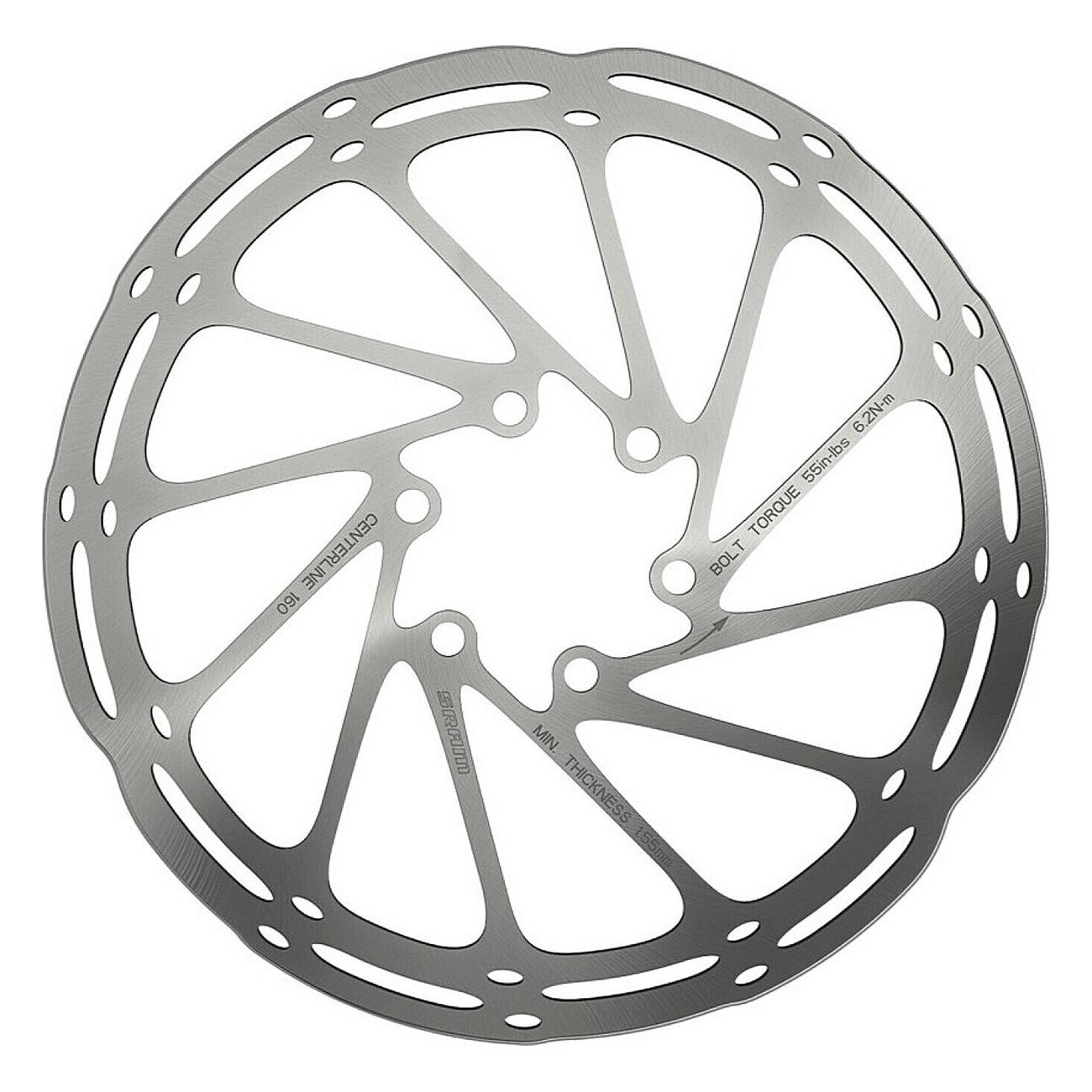 Zentralrotor 220mm mit CenterLine-Design und 6-Loch-Schnittstelle - 1