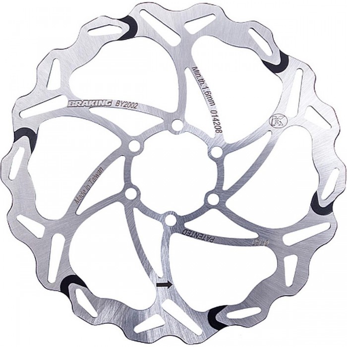 Batfly WFIX Festplatte 6 Löcher - 160mm x 1.9mm, Asymmetrisches Design - 1