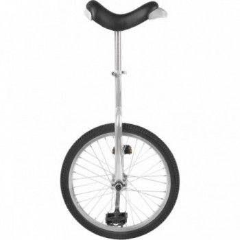 FUN 20' Chrome Silver Unicycle - Complete with Retail Packaging - 1