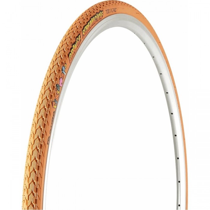 Copertone Fixie Pops 700x24 Arancione ETRTO 24-622 DB 7070 DURO - Stile e Prestazioni per Biciclette Urbane - 1 - Copertoni - 80