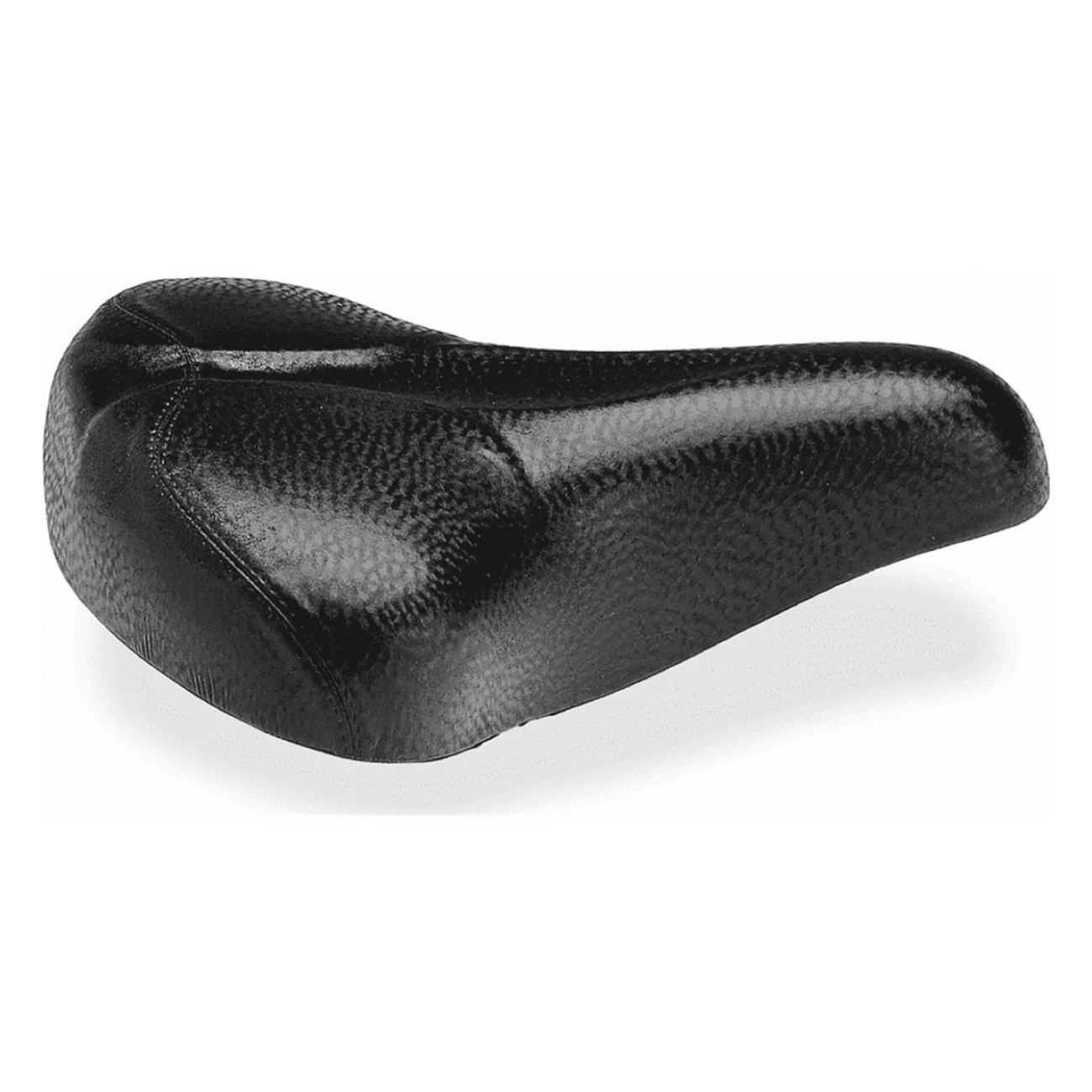 Black Citybike Saddle Netherlands in Polyfoam 270x195 mm, 450g - Comfort & Durability - 2