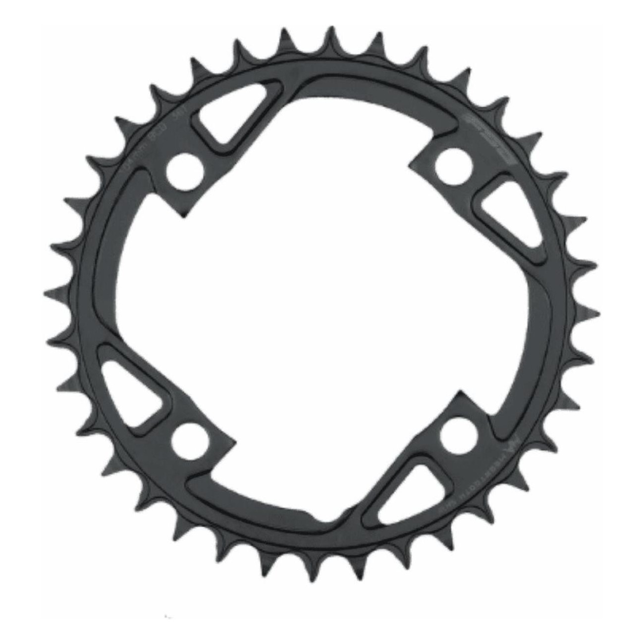 MegaTooth 34T 1x Steel Chainring BCD 104mm for MTB and E-bike - 1