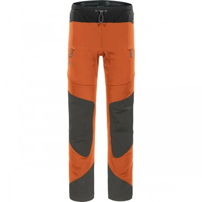 Pantalons Techniques Homme Lachlan Orange Taille 48 Alpinisme - 1