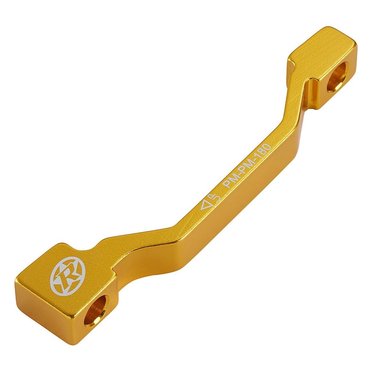 PM-PM +20mm Bremsadapter Gold für Vorder- und Hinterradbremsscheibe - 1