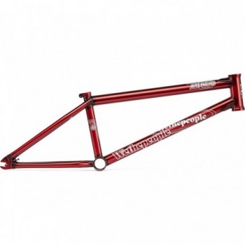 Cadre BMX Trigger 20.5' TT Rouge Trans Mat - Édition Stephan Atencio - 1