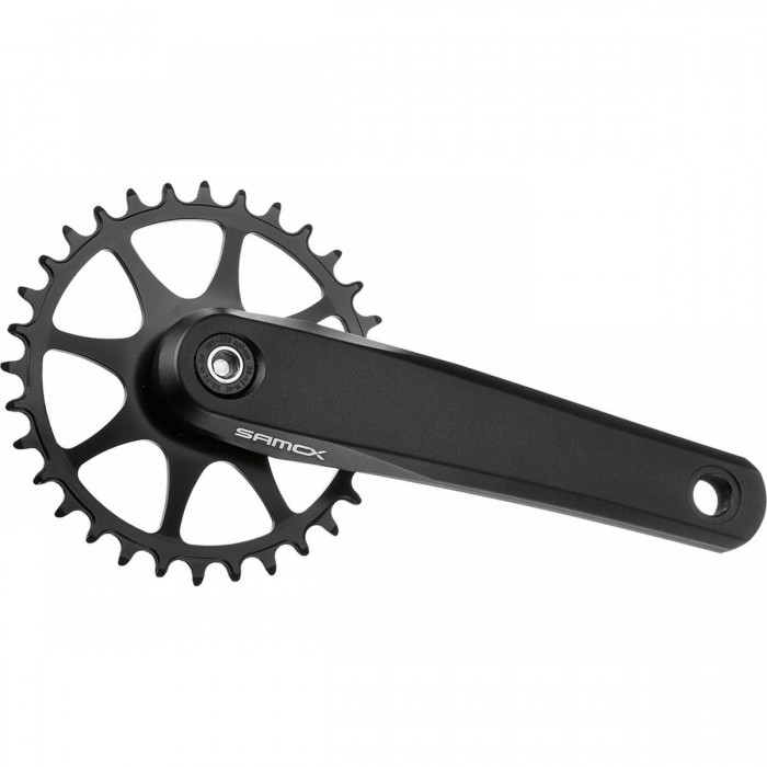 Samox Boost MTB Crankset 170mm 32T Black, Aluminum and Steel, 1 Speed - 1