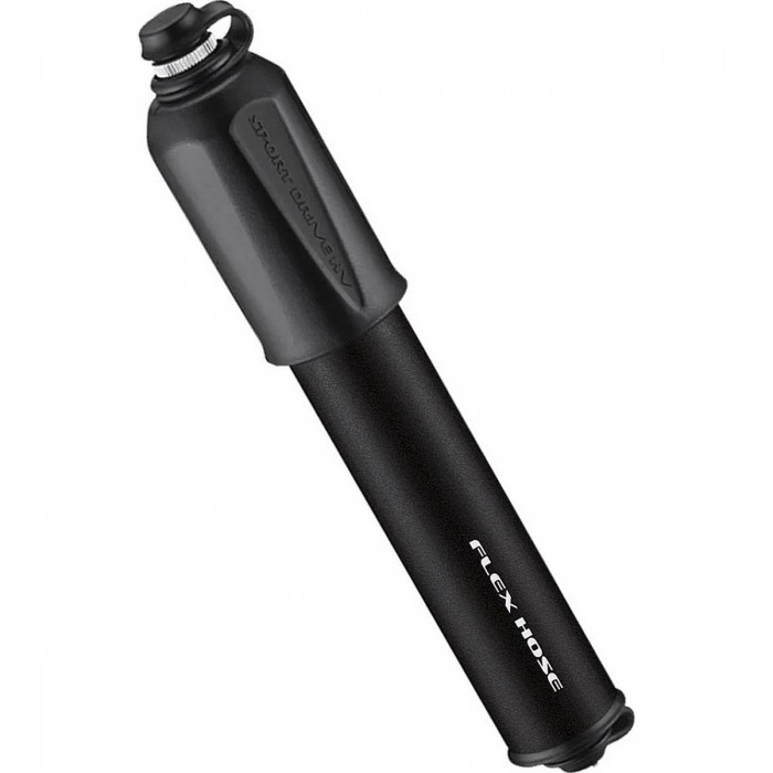 Lezyne Minipumpe CNC Sport Drive HV Schwarz, 17 cm, 90 PSI, für Hochvolumenreifen - 1