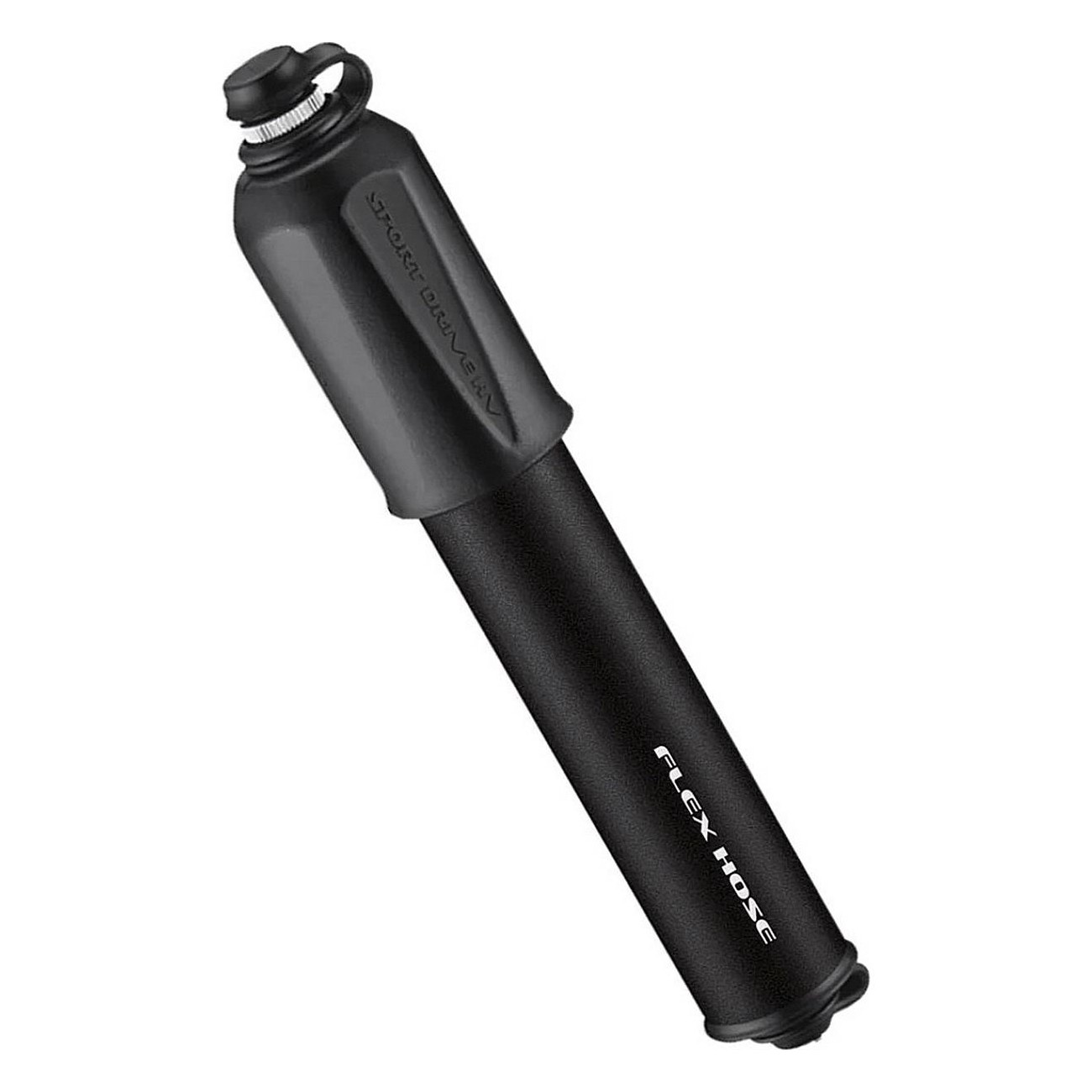 Lezyne CNC Sport Drive HV Mini Pump Black, Compact 17 cm, 90 PSI - 1