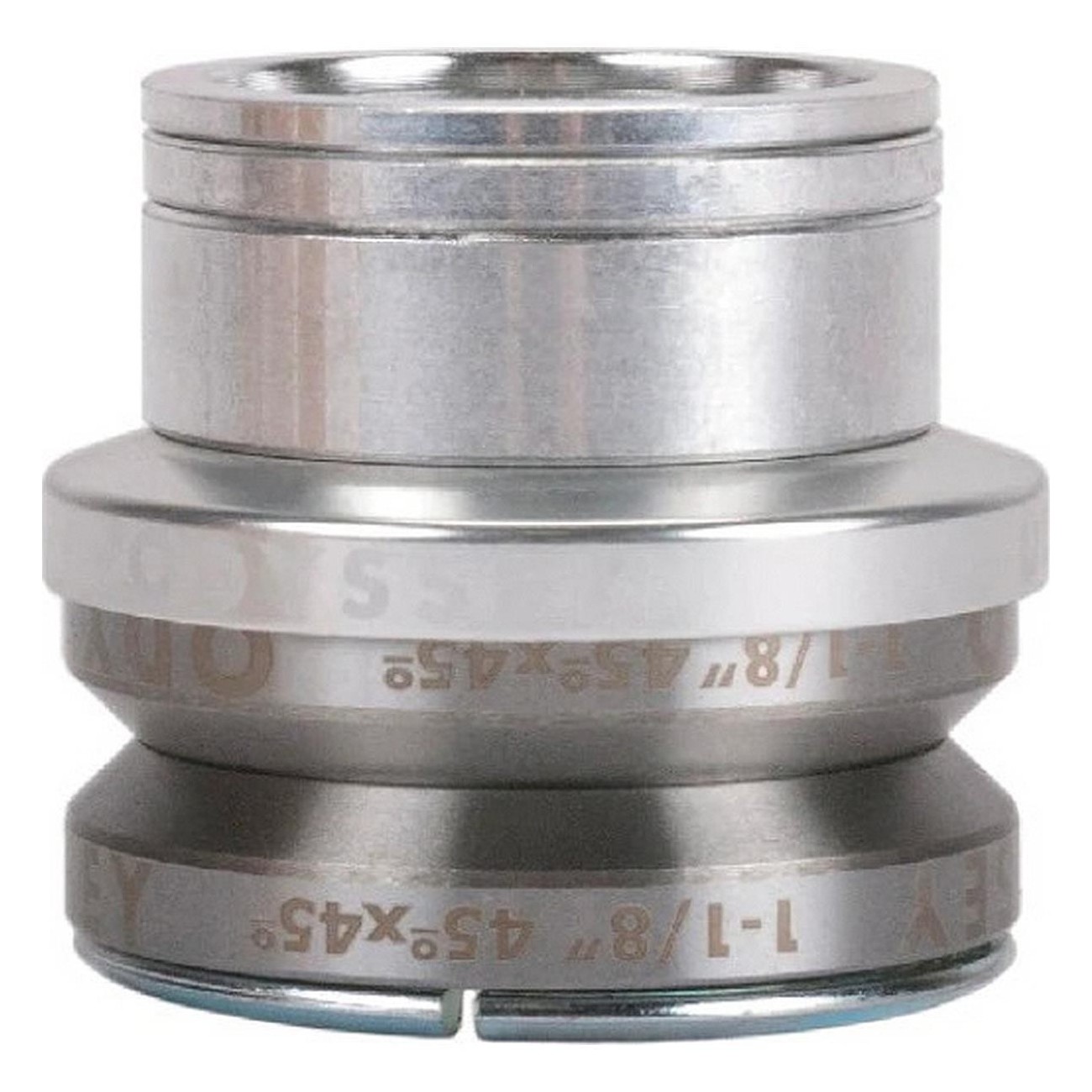 Odyssey Internal Headset Series 5mm Polished Campagnolo Ø41.8x8x45° - High Quality Sealed Bearings for BMX - 1