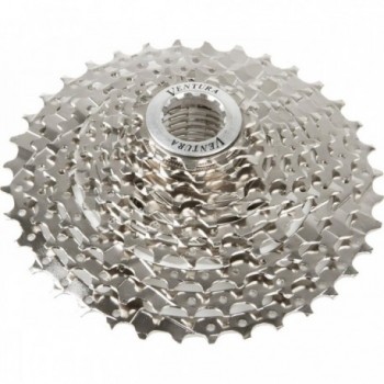 VENTURA 10-Speed Cassette Sprocket 11-42 Teeth Silver for MTB and Trekking - 1