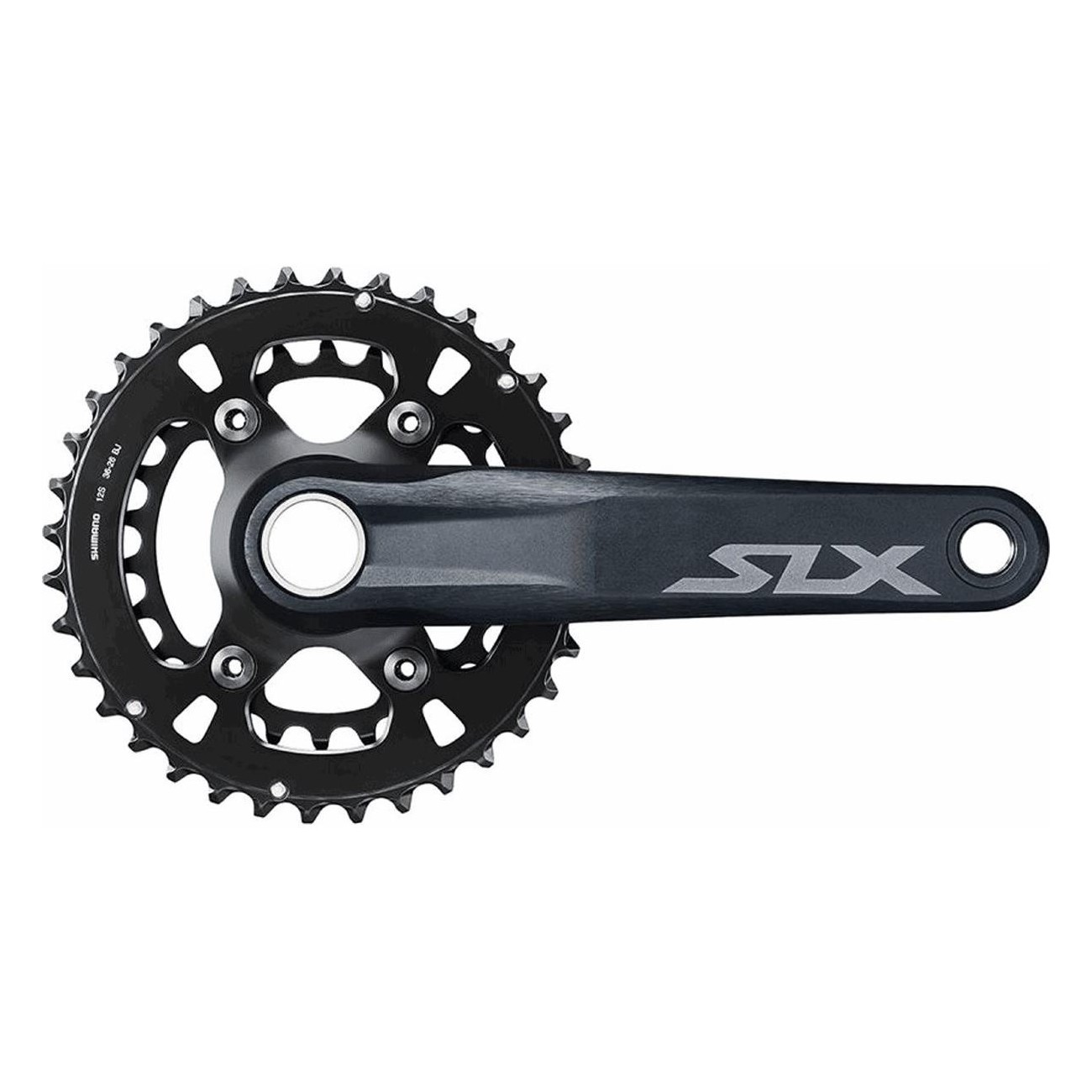 Shimano FC-M7100 SLX Crankset 2x12V 36/26T, 175mm, Black - 1