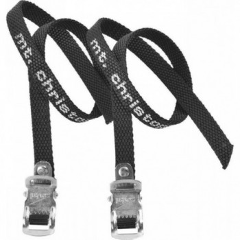 Zefal 515XL Nylon Black Foot Straps 440mm - Lightweight and Durable - 1