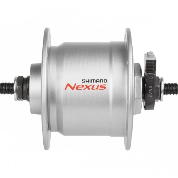 Buje Dinamo Shimano Nexus DH-C3000 6V 3W 36H Plata con Terminal E2 - OEM - 1