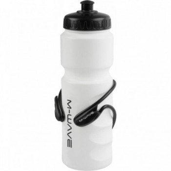 Black Aluminum Bottle Holder 54g with Plastic Guides M-WAVE - 2