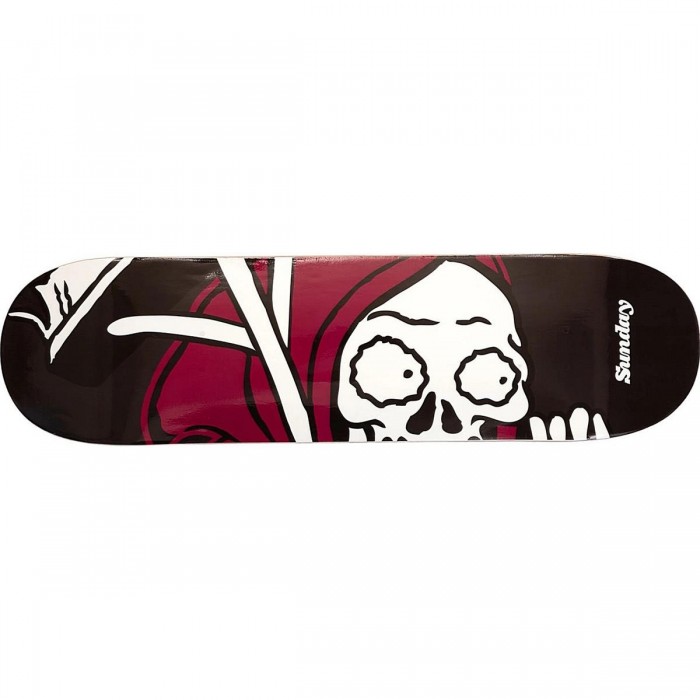 Sunday Creepy Sweeper Skate Deck 8.5' x 31.875' Canadian Maple - 1