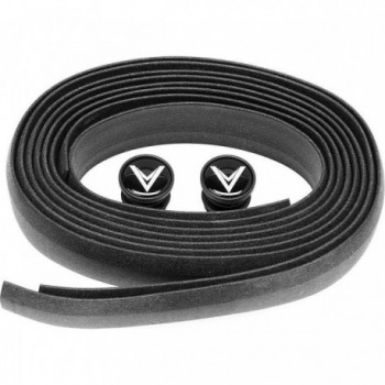 Nastro Manubrio Voxom GB1 Nero - Silicone Antiscivolo, Resistente e Completo di Accessori - 1 - Nastri manubrio - 4026465148206