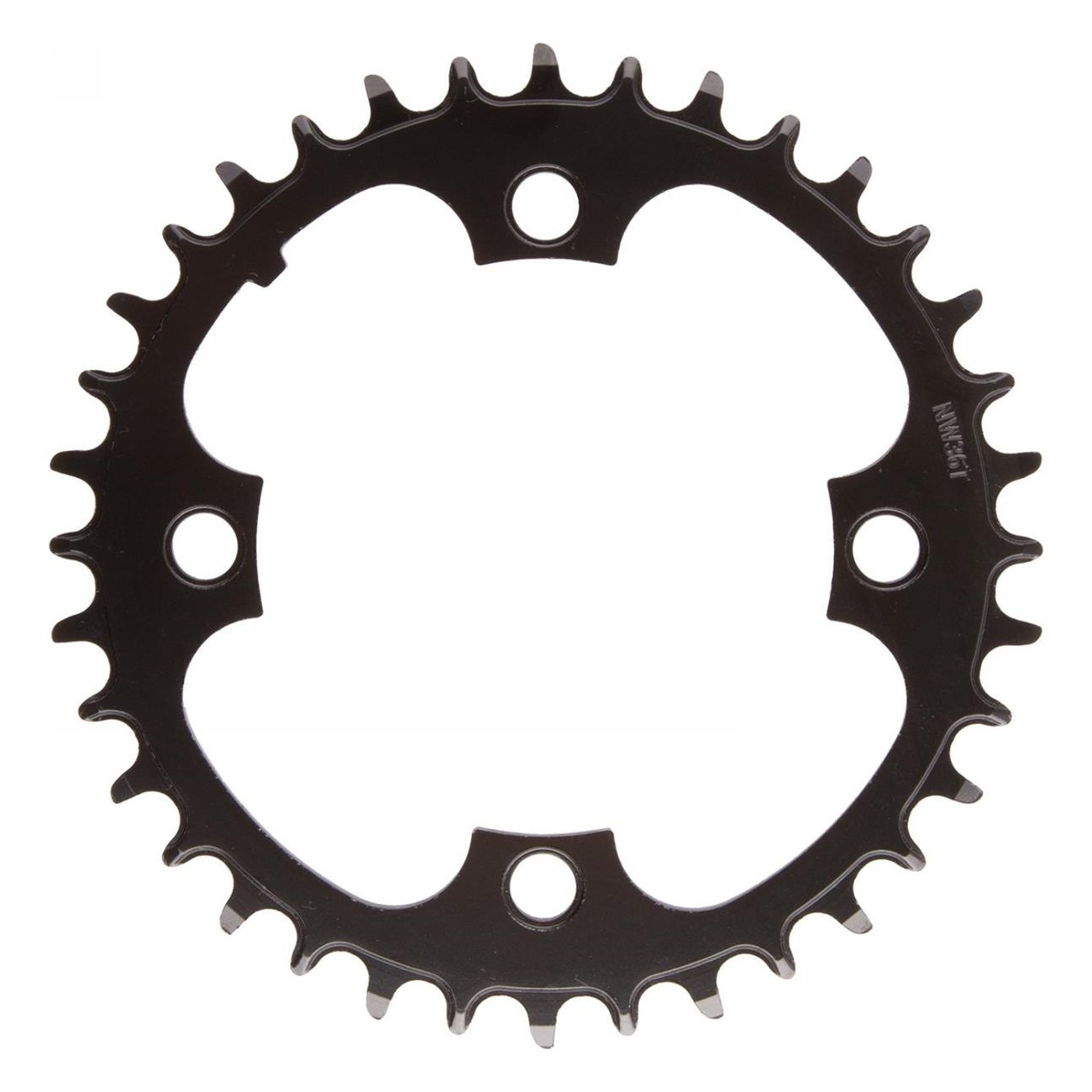 Black Steel E-Bike Gear 36 Teeth 104 mm MV - 1