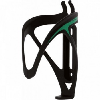 Black and Green Resin Bottle Holder with Screws - Lightweight 33g - 1