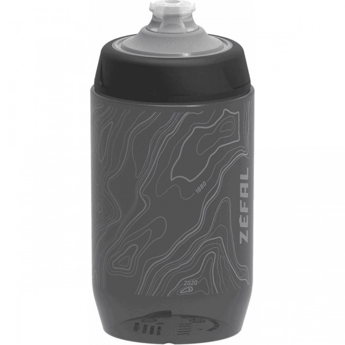 Sense Pro Trinkflasche 500ml Schwarz/Grau - BPA-frei, Ideal für Sportler und Radfahrer - 1