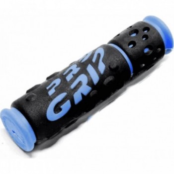 Puños MTB Progrip 953 de Goma Azul/Negro para Adultos - Comodidad y Control - 1