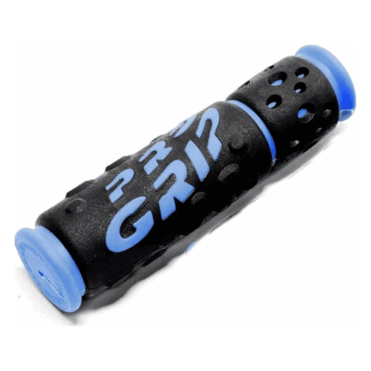 Progrip 953 MTB Grips in Blue/Black Rubber for Adults - Comfort & Control - 1