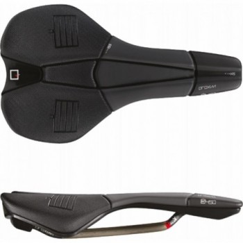 Selle Prologo W450 Tirox 250x155 mm Noir pour E-bike Unisexe - Confort et Technologie Avancée - 1