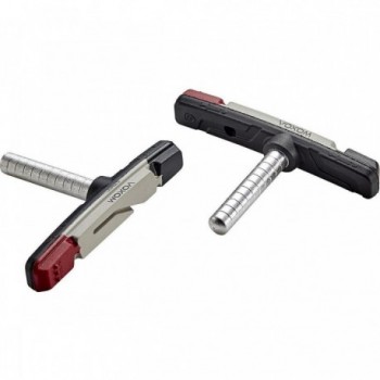 Freno Cantilever MTB Voxom BRS22 Toe-In Multicolore per Cerchio, Design a 3 Componenti - 1 - Pattini - 4026465151855