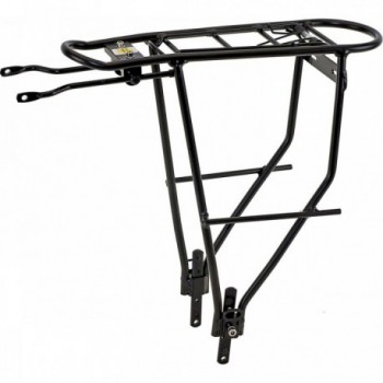 Thiny Black Aluminum Rack, 562g, Adjustable for 24-29 Inch Bikes - 1