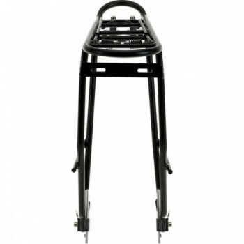 Thiny Black Aluminum Rack, 562g, Adjustable for 24-29 Inch Bikes - 2