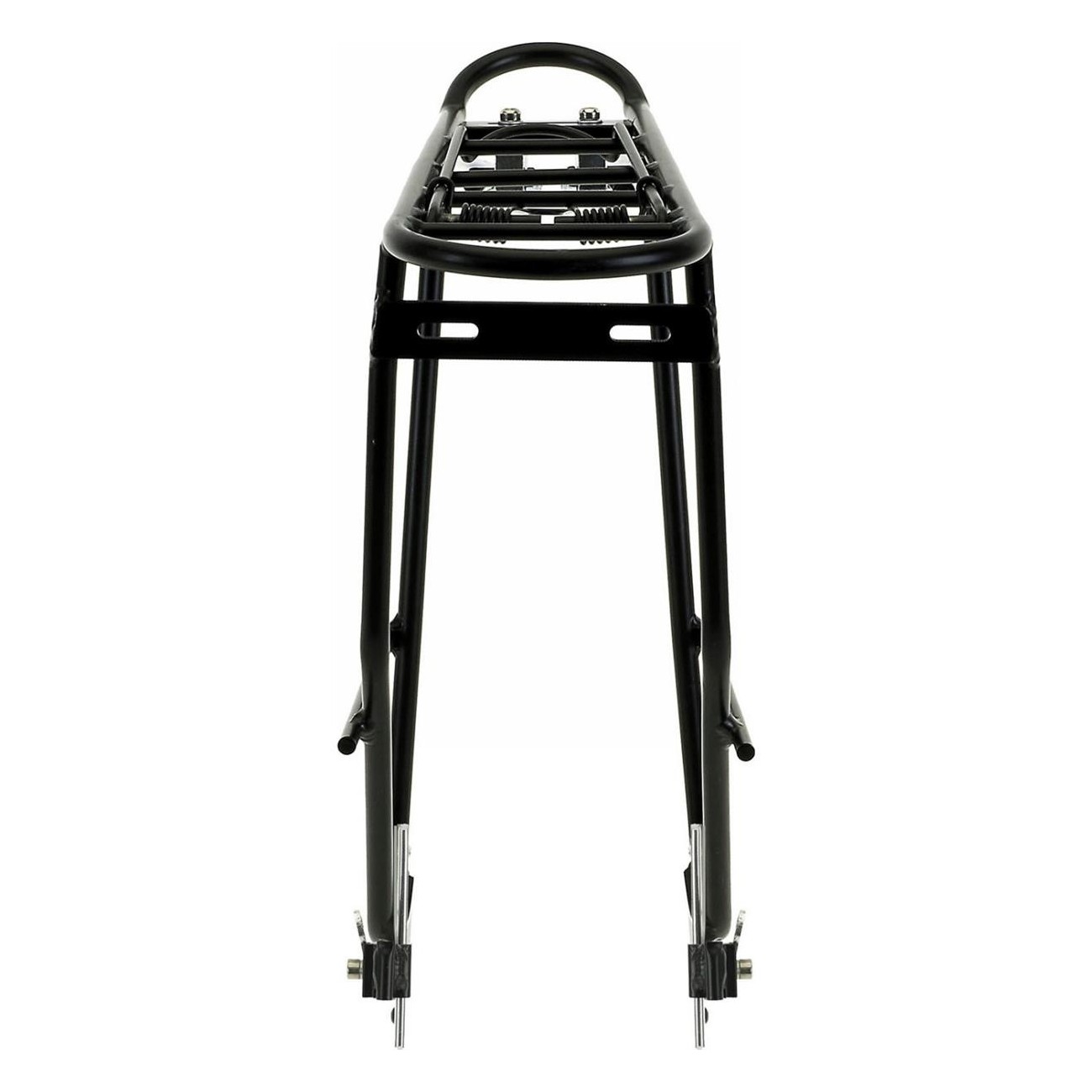 Thiny Black Aluminum Rack, 562g, Adjustable for 24-29 Inch Bikes - 2